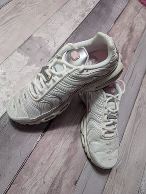 Nike Air Max Plus TN Summit White & Pink Rise UK Größe 6,5 Damen Sportschuhe Neu mit Karton