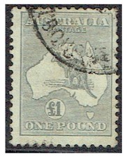 AUSTRALIA 1935 C of A wmk 1 grey - 46049