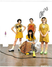 * BELA SALAZAR * signed 8x10 photo * THE LINDA LINDAS * COA *