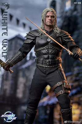 Soosootoys SST-048 1/6 The Witcher White Wolf Geralt Henry 12'' Figure IN STOCK