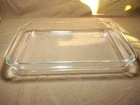 New ListingPyrex Vintage Baking Dish 234 Clear Glass Rectangular 38x25x4 Cm, 4 Quart