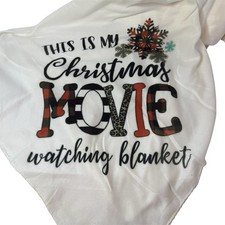 Custom Made Christmas Movie Blanket