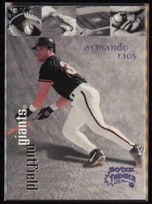 ARMANDO RIOS 1999 Skybox Thunder RANT PARALLEL #237 - GIANTS
