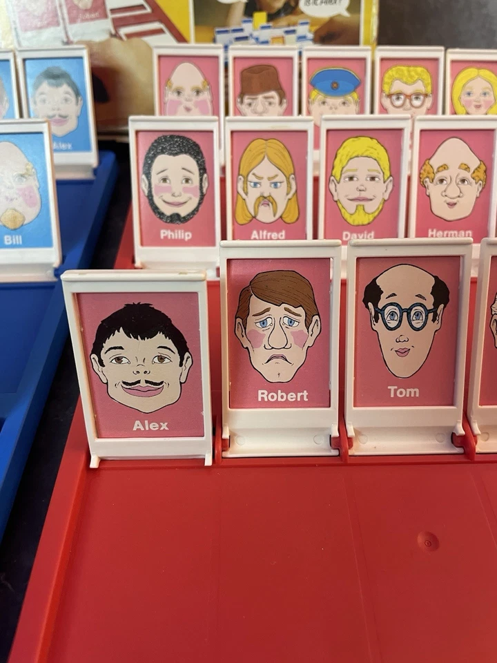 Guess Who Vintage Board Game MB Games 1980 Complete & GC See Description - Image 4 of 4