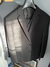 Braveman Men's Black 3 Piece Suit Size 40R, 34