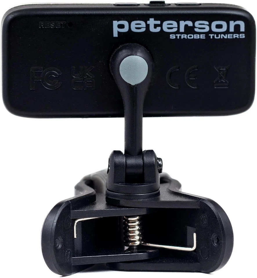 Peterson StroboClip HDC-V Clip-On Rechargeable Strobe Tuner with Violin Clamp - Image 3 of 4