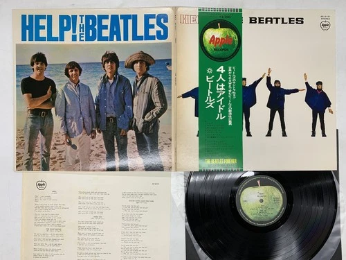 The Beatles Help Japan LP OBI [94473ER]