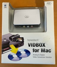 Honestech VIDBOX USB Video Capture for Mac   Model NW07 with Extra Cables 