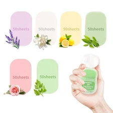 300 Paper Soap Sheets for Travel - 6packs Travel Size Foaming Hand Soap Sheets R