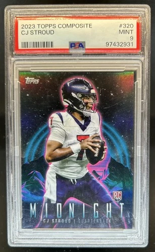 2023 Topps Composite CJ Stroud RC Rookie #320 Texans PSA 9