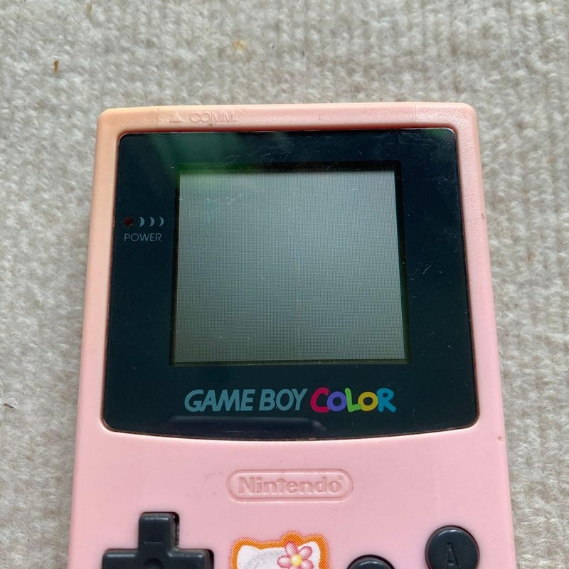 Nintendo Game Boy Hello Kitty Console CGB-001 Tested AA Batteries NOT included