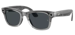 RAY-BAN Méta GEN 2 Wayfarer Smart Lunettes de soleil Gris / GREY Transitions LARGE