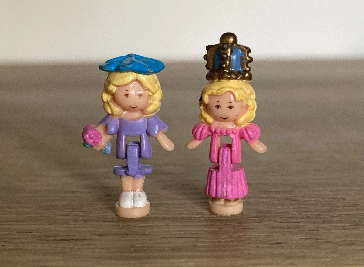 Figurine Polly Pocket Vintage Avec Poupée Et Habits – Lot Occasion