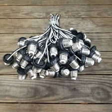 E26 Socket Adapter 50 Count, Medium Base Male Screw in Light Bulb Socket