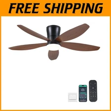 48" Ceiling Fan with Lights, Remote & APP Control