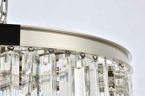 Elegant Lighting Sydney 26" 8 Light Royal Crystal Chandelier - Picture 7 of 9