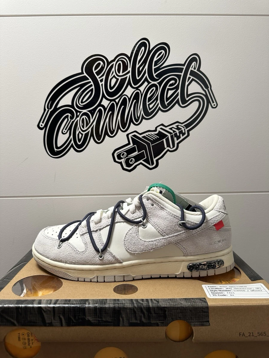 Nike Off-White x Dunk Low Lot 20 of 50 for Sale | Authenticity