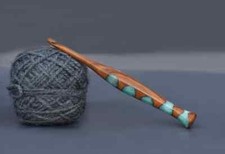 Crochet Hook Set of 7 - Ergonomic Wooden Crochet Hook, HANDMADE Crochet Hook