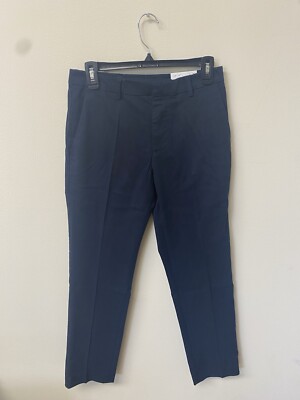 Perry Ellis Men's Essentials Slim-Fit Dress Pants Size 34x34 NWT Black