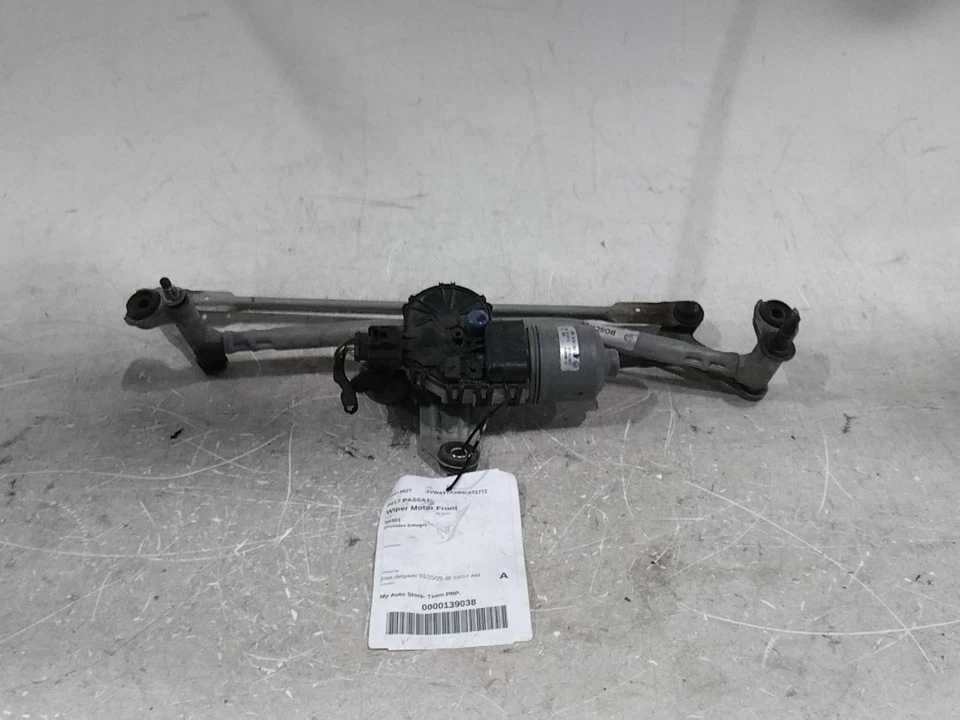 Motor limpador de para-brisa usado serve: 2017 Volkswagen Passat inclui grau de ligação - Imagem 2 de 4
