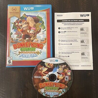 Donkey Kong Country: Tropical Freeze Nintendo Selects Wii U -With