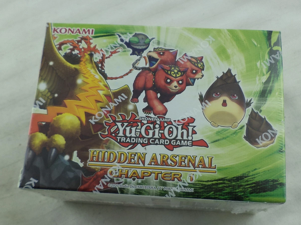 Yu-gi-oh Cards Yu-Gi-Oh! Hidden Arsenal Chapter 1 Booster Box - Factory Sealed English Edition (2021) YuGiOh Booster Box Yu-gi-oh Cards Yu-Gi-Oh! Hidden Arsenal Chapter 1 Booster Box - Factory Sealed English Edition (2021) YuGiOh Booster Box