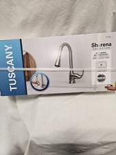 Tuscany Sharena One Handle Pull Down Kitchen Faucet Stainless Steel Finish NEW