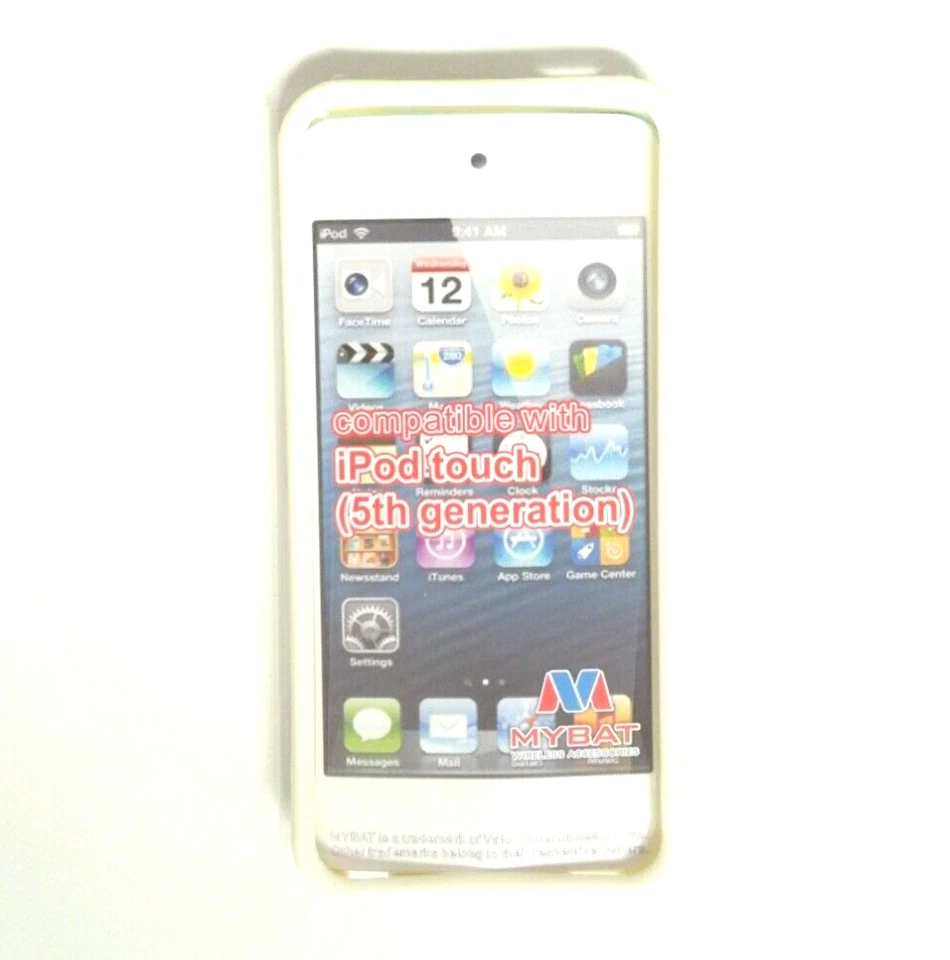 Funda Recubrimiento Arco Iris Colorido Cebra para Apple iPod Touch 5 Foto 2 de 4