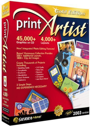 Print Artist Gold 2003 - Foto 1 di 1