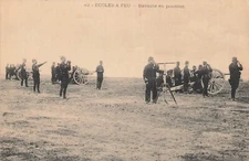 CP ECOLES A FEU BATTERIE EN POSITION - 31276