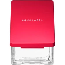 SHISEIDO AQUALABEL Moist Powdery Foundation Case with Mirror Made in JAPAN