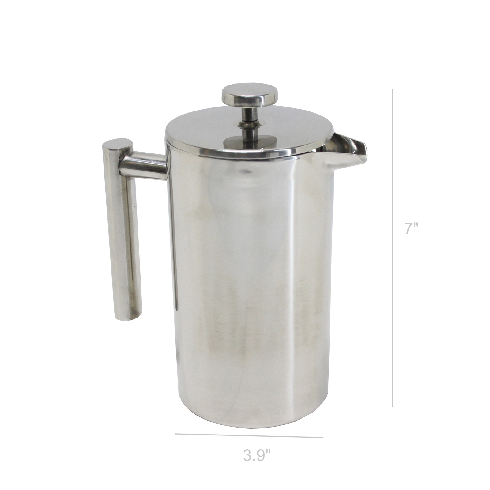 34OZ Coffee Press Double-Wall Stainless Steel French Coffee Press Pitcher Carefe