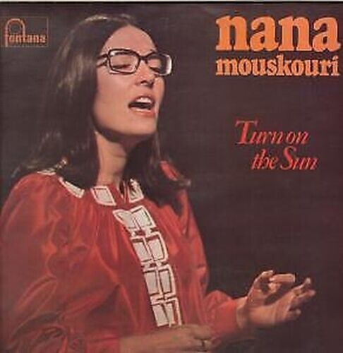 Nana Mouskouri Turn On the Sun LP vinyl UK Fontana 1970 sleeve issue without - Picture 1 of 1