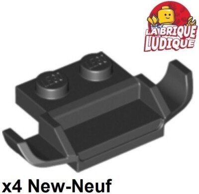 Lego 4x Platte modifiziert 1x2 Racers Auto Gitter Spoiler Spoiler Diffusor 50949