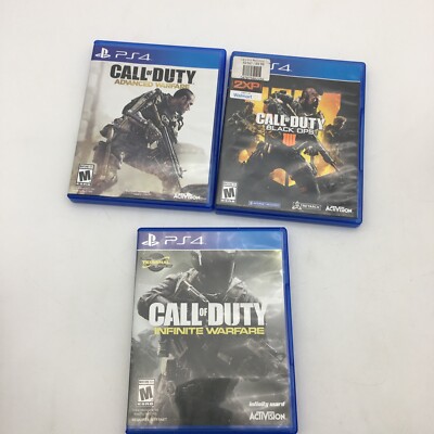 Call of Duty: Advanced Warfare, Infinite Warfare, And Black Ops IIII