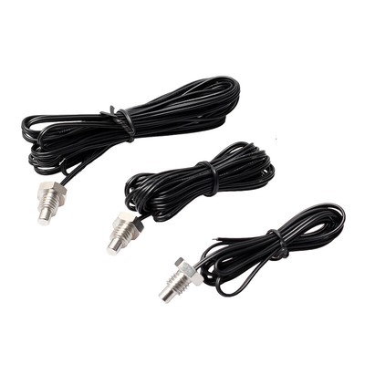 1/2/3 Meter NTC 10K Thermistor Temperature Sensor M8 Thread Probe Cable Waterpro