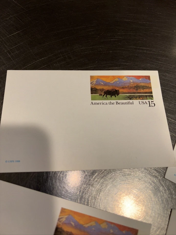 US Stamps SC# UX120 America the Beautiful 15c Postal Card MNH 1988 And More! - Image 3 of 4