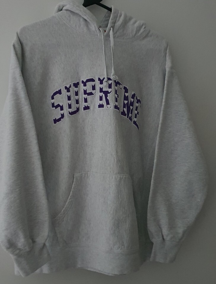 SS21 Supreme Hearts Arc hooded sweatshirt M medium hoodie