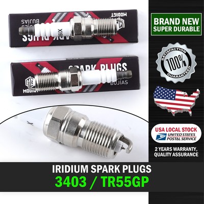 Set of 8 Iridium TR55GP Spark Plugs For Buick Chevy Cadillac Ford GMC Mercury US