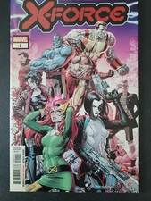 X-FORCE #1 (2019) MARVEL COMICS DOMINO! COLOSSUS! WOLVERINE! BEAST!