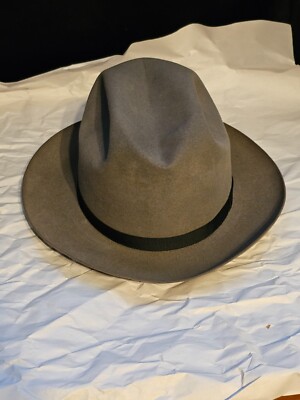 Antique 1930/40s Royal Stetson Bantam Men's Derby Hat Kushon-Fit