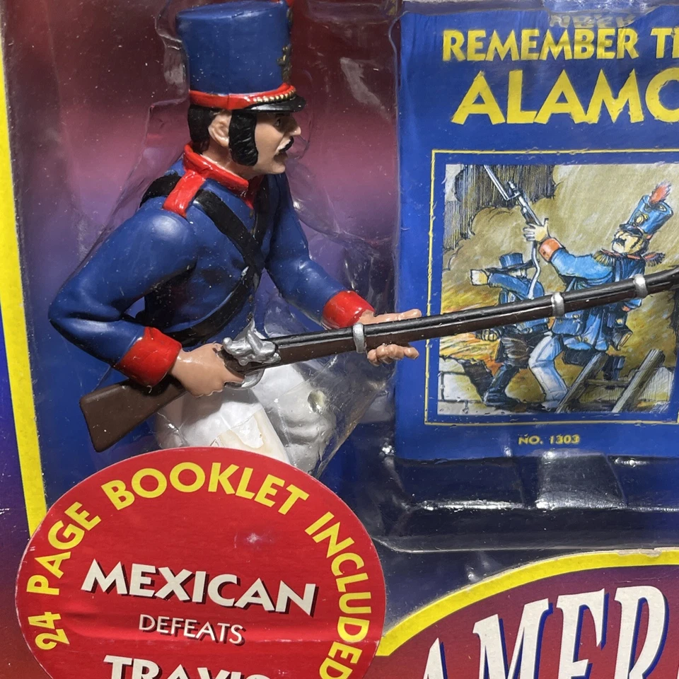 American Heroes Mexican Remember The Alamo No.1303 1995 - Image 3 of 4