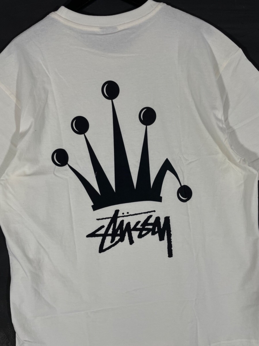 【STUSSY SP'24】Stussy Regal Crown Pig. Dyed Tee Shop Stussy Regal Crown Pig. Dyed Tee Natural at itk online