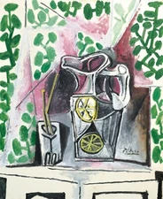 PABLO PICASSO Art Poster or Canvas Print "LA CITRONADE"