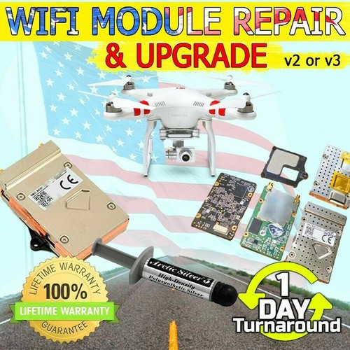 Repair Service for DJI Phantom 2 Vision+ Plus Video Transmission WiFi Module FPV - 第 1/6 張圖片