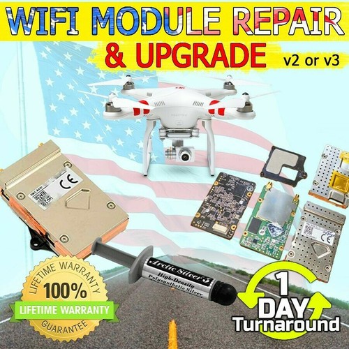 Service de réparation pour module WiFi transmission vidéo DJI Phantom 2 Vision+ Plus FPV - Photo 1 sur 6