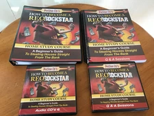 COMPLETE HOW TO BECOME A REO ROCKSTAR SYSTEM BY PRESTON ELY - 2 BOOKS & 20 CDS!!