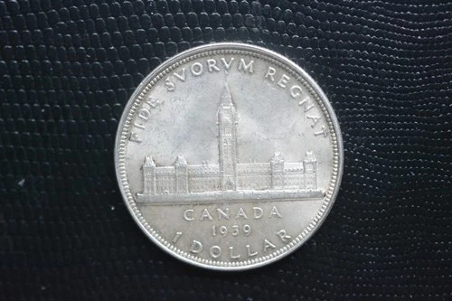 1939 Canadian Silver Dollar Coin