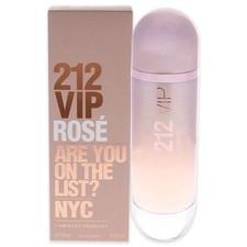 Carolina Herrera 212 VIP ROSE 4.2 oz/ 125 ml Eau De Parfum Spray For Women
