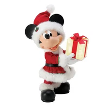 Dept 56 Possible Dreams MICKEY'S BIG GIFT DISNEY SANTA FIGURINE 6016492 NEW 2025